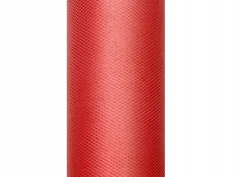 tiul-gladki-czerwony-015x9m