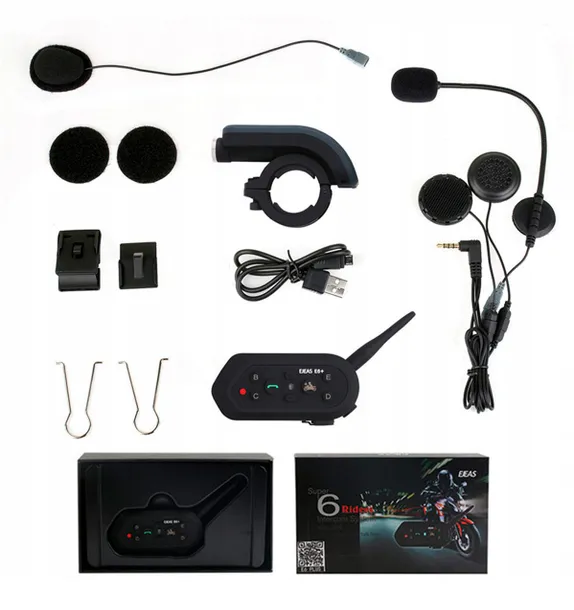 interkom-motocyklowy-ejeas-e6-pilot-bluetooth-stan-nowy