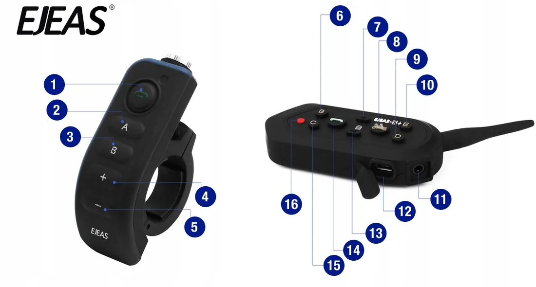 interkom-motocyklowy-ejeas-e6-pilot-bluetooth-stan-nowy