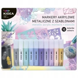 markery-akrylowe-metaliczne-10-kolorow-kidea