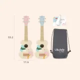 drewniane-gitara-dla-dzieci-rozowa-rodzaj-gitara