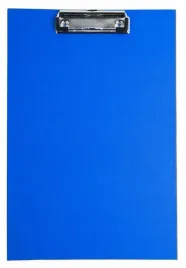 deska-a5-pvc-z-klipem-niebieska-d-rect
