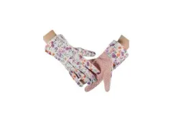 rekawice-ogrodowe-materialowe-nakrapiane-pvc-w-kwiatki