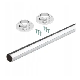 drazek-rura-meblowa-do-szafy-40cm-fi25-chrom-rozety-wkrety