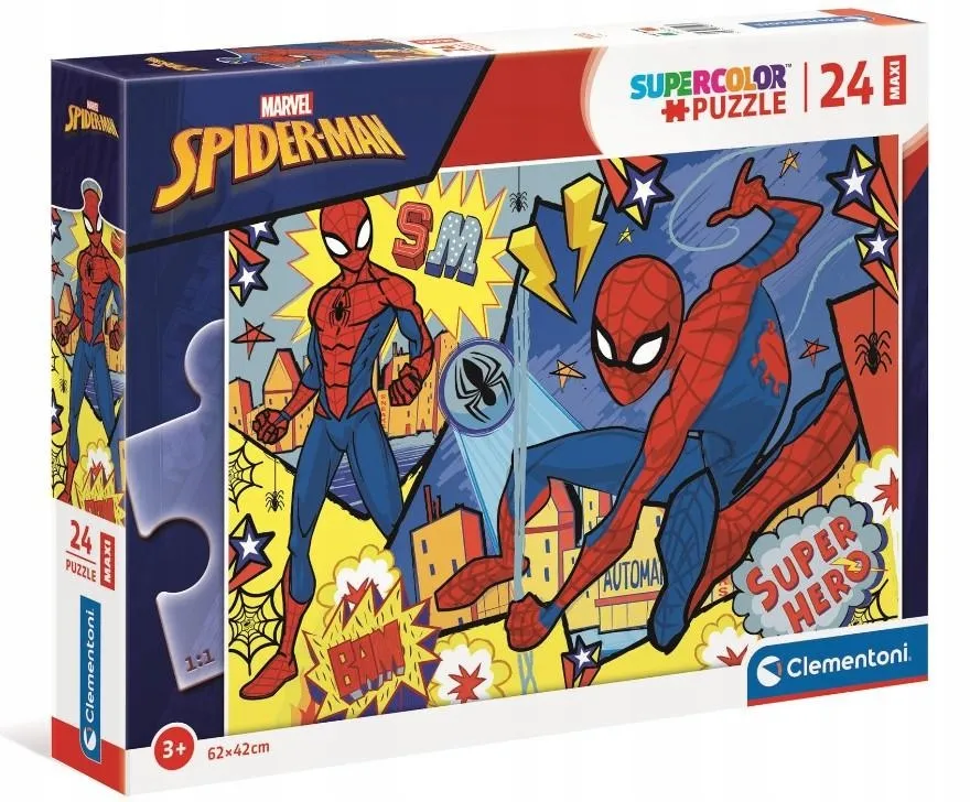 puzzle-24-maxi-super-kolor-spider-man