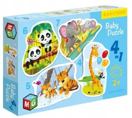 baby-puzzle-4w1-dzikie-zwierzeta