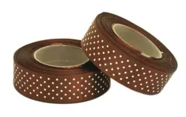 tasiemka-satynowa-w-kropki-12mm-22m-brazowy