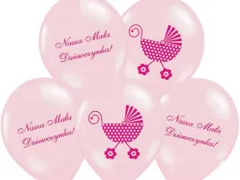 balony-30cm-nasza-mala-dziewczynka-pastel-pink-5szt