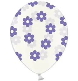 balony-30-cm-kwiatki-przezroczyste-lawenda-5szt