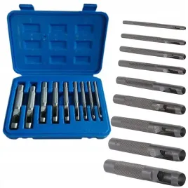 dedra-zestaw-komplet-wybijaki-wycinaki-otworow-do-gumy-skory-9-sztuk-07b009