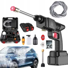 mocna-myjka-cisnieniowa-akumulatorowa-wysoka-jakosc-2-aku