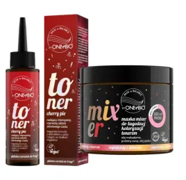 zestaw-onlybio-toner-do-wlosow-kolor-cherry-pie-mixer-maska