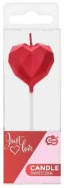 swieczka-piker-serce-diament-czerwone-10-5x3-5cm