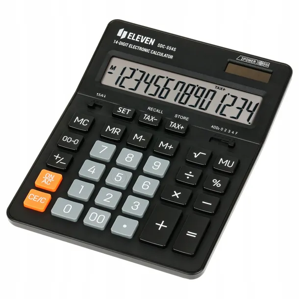 kalkulator-biurowy-eleven-sdc554s-waga-z-opakowaniem-0-31-kg