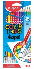 maped-color-peps-oops-kredki-trojkatne-scieralne-z-gumka-12-kolorow