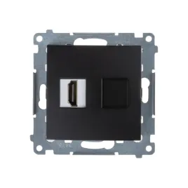 simon-54-gniazdo-hdmi-pojedyncze-czarny