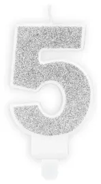 swieczka-urodzinowa-5-srebrna-7cm