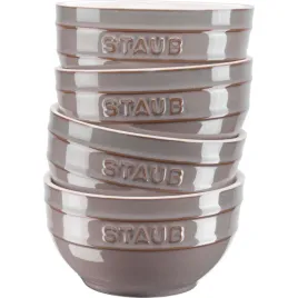 staub-zestaw-4-misek-okraglych-14-cm-antyczny-grafitowy