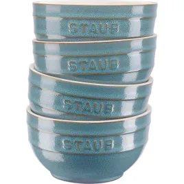 staub-zestaw-4-misek-okraglych-12-cm-antyczny-turkusowy