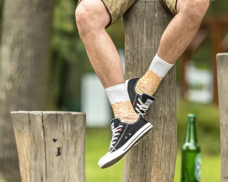 skarpetki-piwne-stan-nowy-okazja-dzien-chlopaka