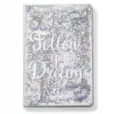 notes-follow-your-dreams-srebrne-cekiny-stan-nowy