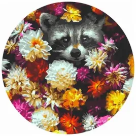 malowanie-po-numerach-okragle-szop-w-kwiatach-40