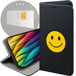 etui-z-klapka-do-xiaomi-redmi-note-14-5g-wzory-usmiech-smile-emoji-futeral