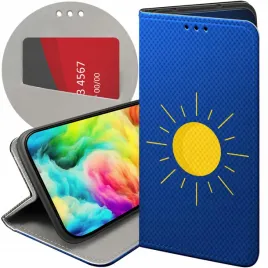 etui-z-klapka-do-xiaomi-redmi-note-14-5g-wzory-slonce-planety-sun-futeral
