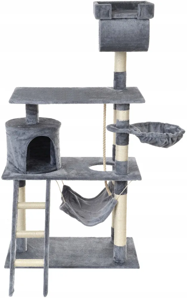 drapak-dla-kota-z-hamakiem-stan-nowy