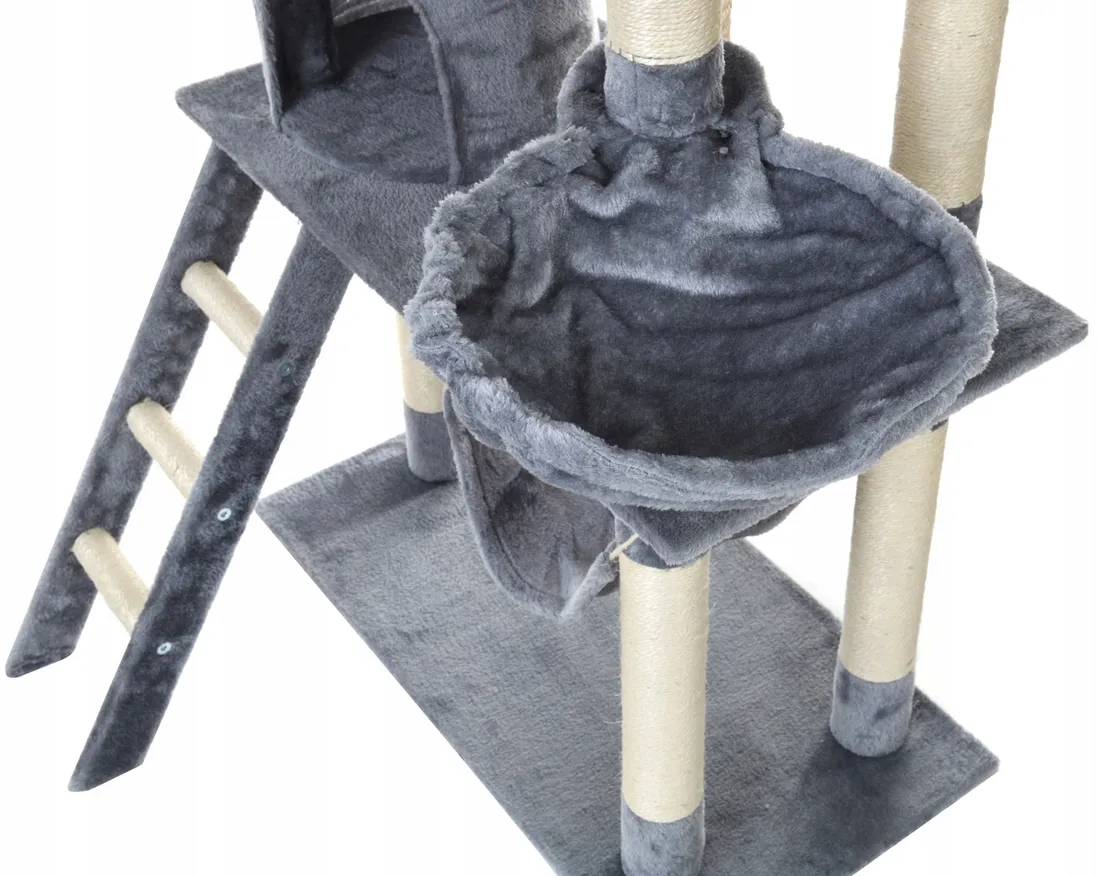 drapak-dla-kota-z-hamakiem-stan-nowy