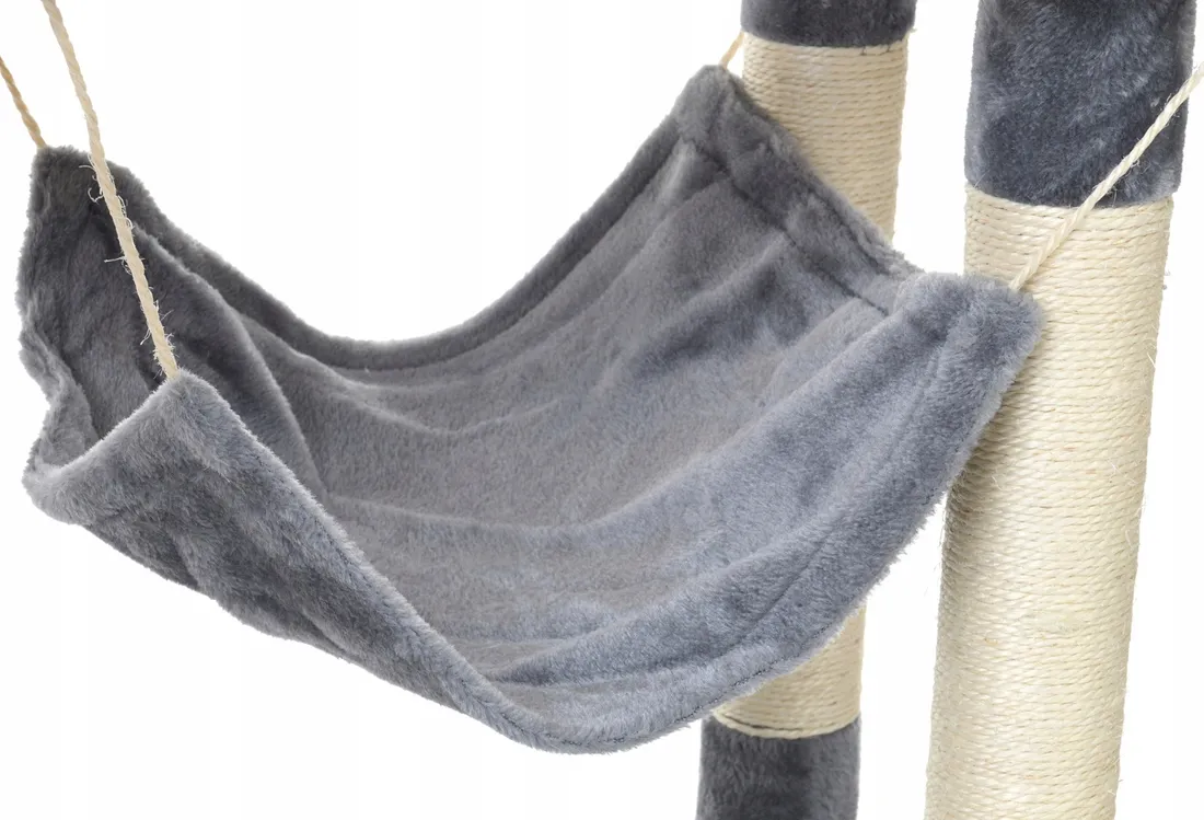 drapak-dla-kota-z-hamakiem-stan-nowy