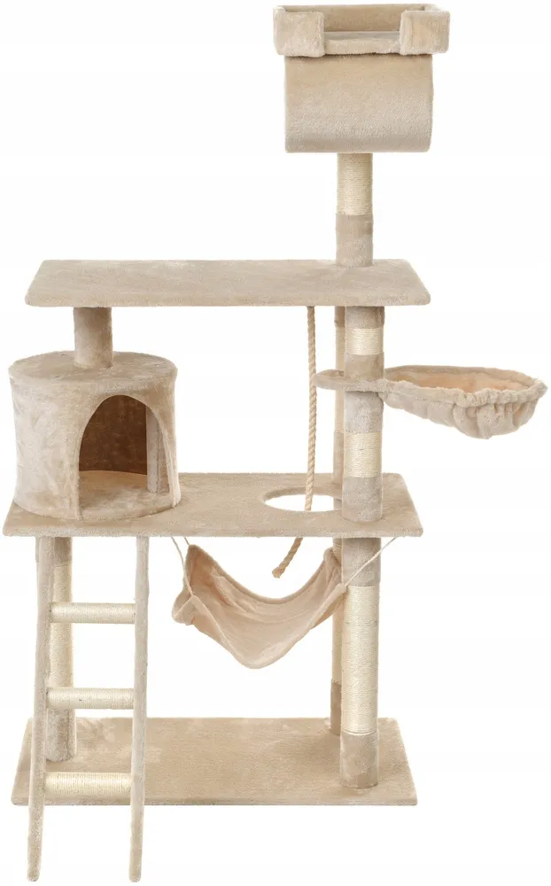 drapak-dla-kota-z-hamakiem-stan-nowy