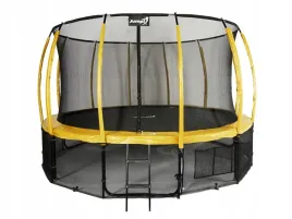trampolina-ogrodowa-487cm-16ft-maxy-comfort-plus-zolta-z-wewnetrzna-siatka