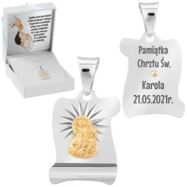 srebrny-medalik-z-matka-boska-czestochowska-grawer