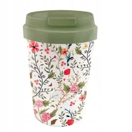 kubek-podrozny-z-tworzywa-pla-ptaki-i-kwiaty-350-ml-chic-mic