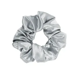 gumka-do-wlosow-scrunchie-srebrna