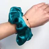 gumka-do-wlosow-scrunchie-turkus-stan-nowy
