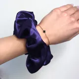 gumka-do-wlosow-scrunchie-granat-stan-nowy