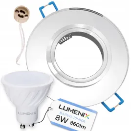 zestaw-oprawa-okragla-szklana-lustrzana-zarowka-gu10-led-8w-zimna