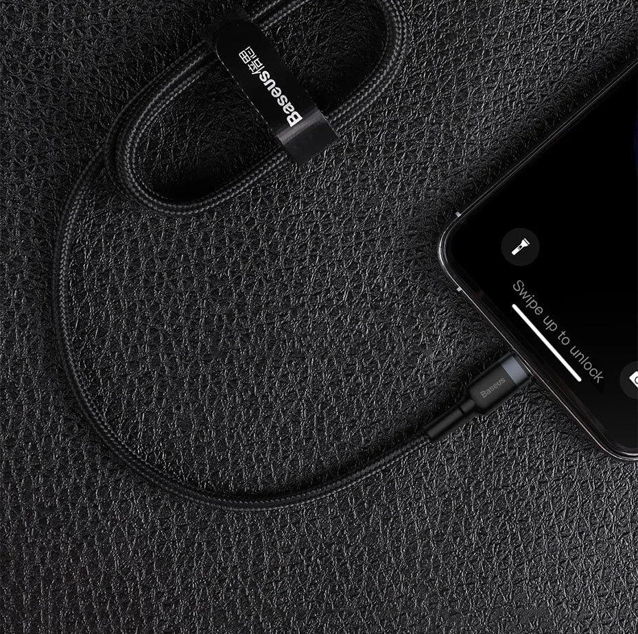 baseus-cafule-cable-1m-usb-c-greater-lightning-czarno-szary-stan-nowy
