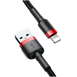 baseus-cafule-cable-lightning-05m-czarno-czerwony