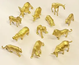 zestaw-12-zlotych-mini-modeli-zwierzat-dzikiej-przyrody