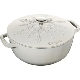 staub-garnek-zeliwny-okragly-snowflake-36-ltr-truflowy