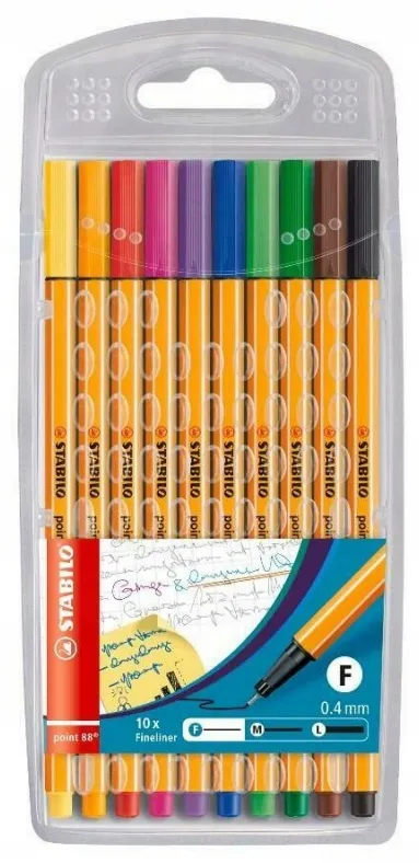 cienkopis-point-10-kolorow-etui-stabilo