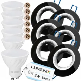6x-oprawa-okragla-szklana-czarna-lustro-zarowka-gu10-led-5w-neutralna