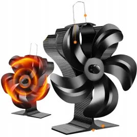 wentylator-kominkowy-cieplem-wentylator-z-termometrem-bezpradowy-zasilany