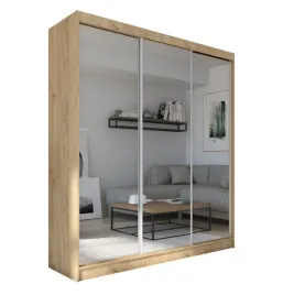 szafa-do-przedpokoju-z-lustrem-w-kolorze-dab-sonoma-180-cm
