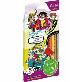 kredki-olowkowe-tytus-14-kolorow-fiorello