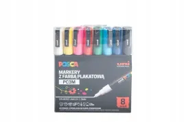 markery-plakatowe-pc-3m-8-kolorow-posca-uni