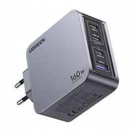 ladowarka-sieciowa-ugreen-nexode-pro-160w-gan-usb-3x-usb-c-szara